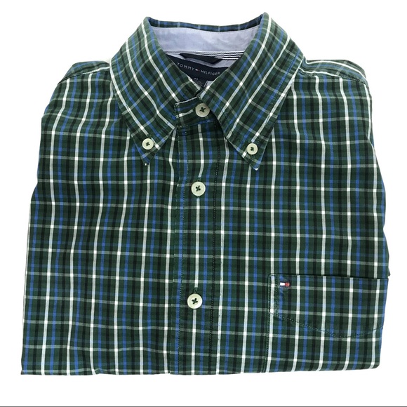 Tommy Hilfiger Plaid Long Sleeve Button Down - Picture 8 of 8